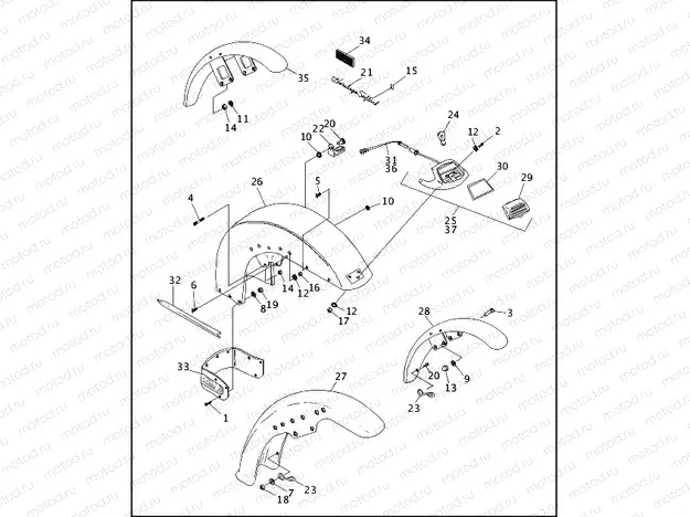 FRONT FENDERS (1 OF 2)