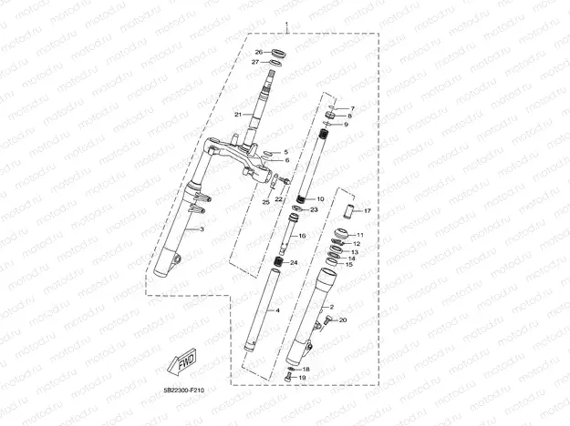FRONT FORK 1