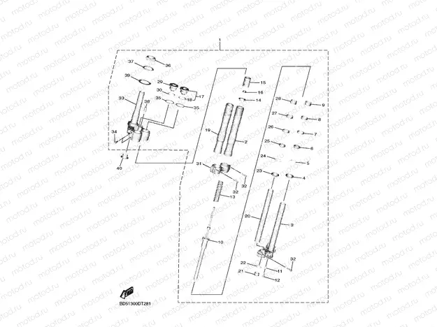 FRONT FORK 1