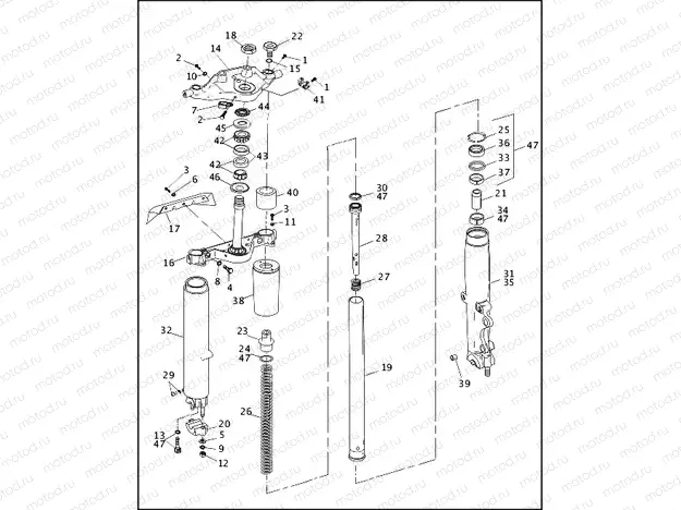 FRONT FORK (1 OF 2)
