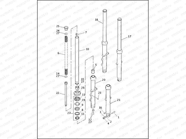 FRONT FORK (1 OF 2)