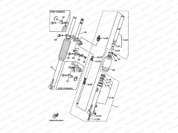 FRONT FORK 2