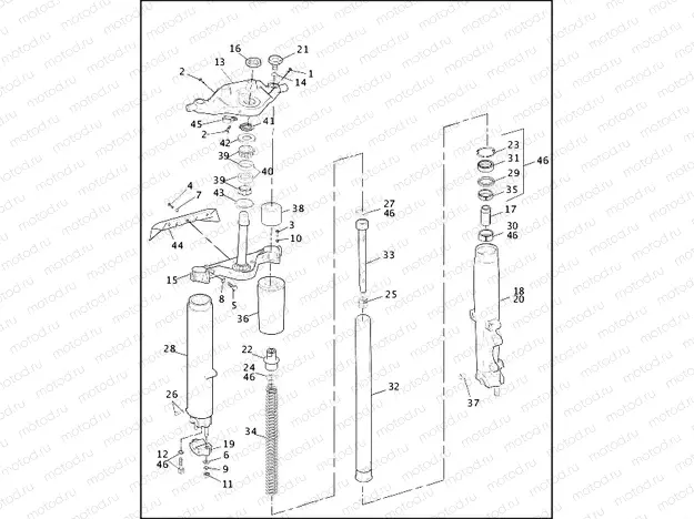 FRONT FORK (2 OF 2)