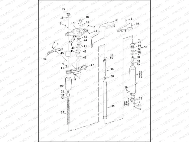 FRONT FORK (2 OF 2)