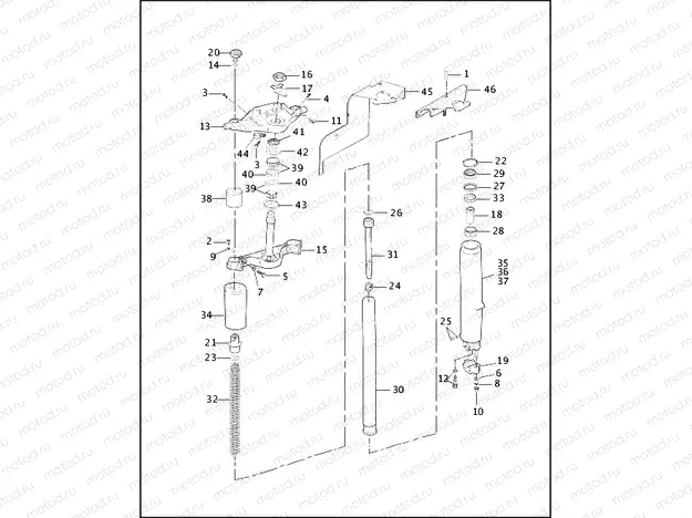FRONT FORK (2 OF 2)