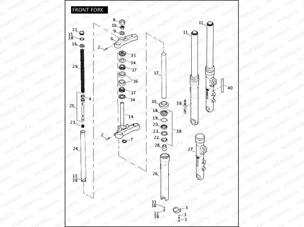 FRONT FORK (2 OF 2)
