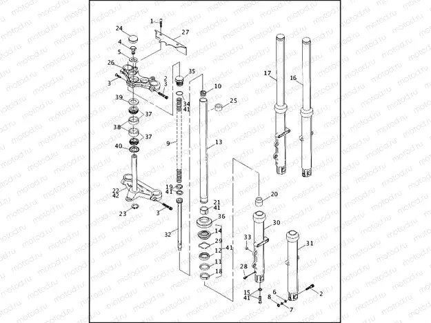 FRONT FORK (3 OF 3)