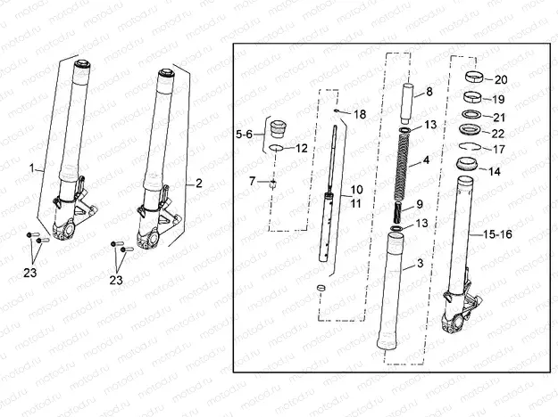 Front fork