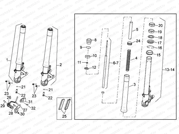 Front fork