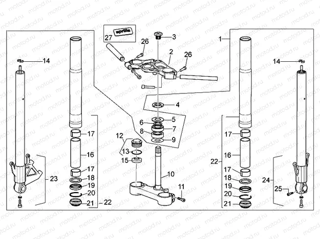 Front fork