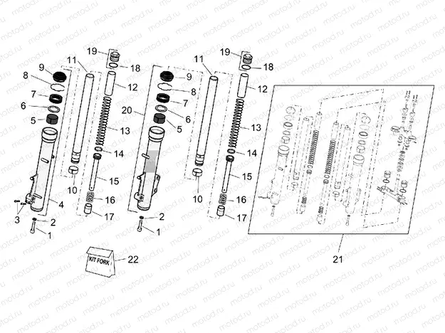 Front fork