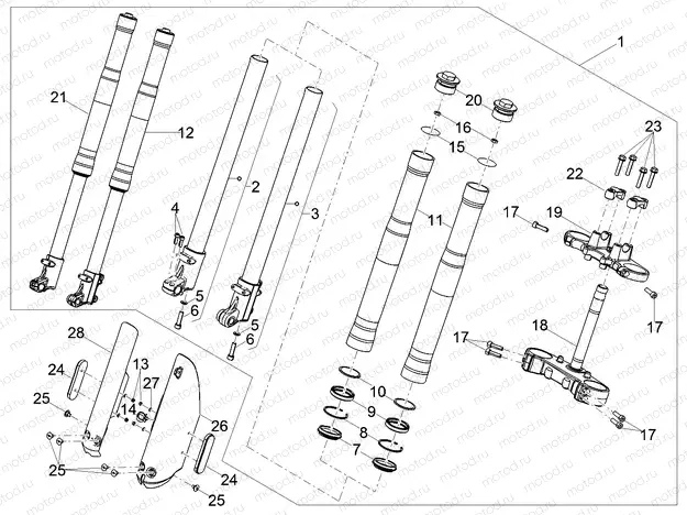 Front fork