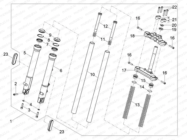 Front fork