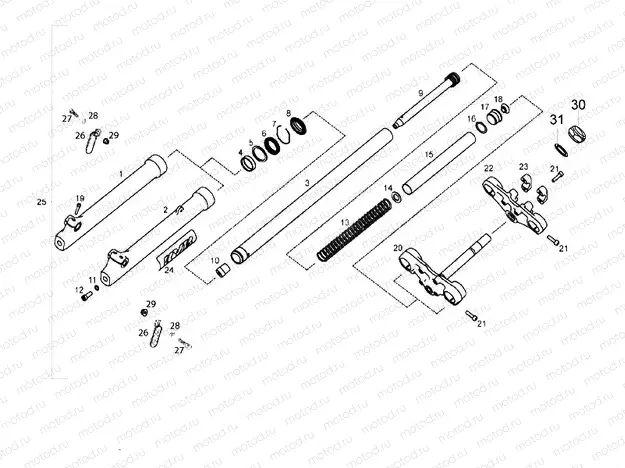 Front fork