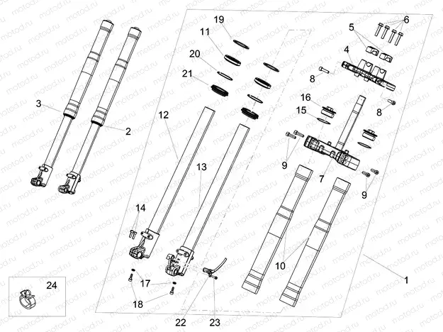 Front fork
