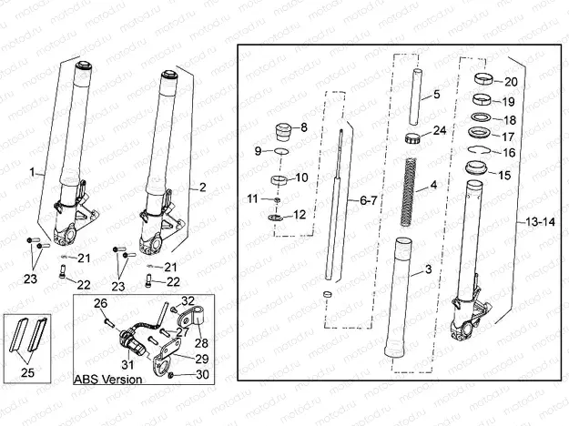 Front fork
