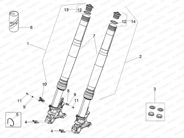 Front fork