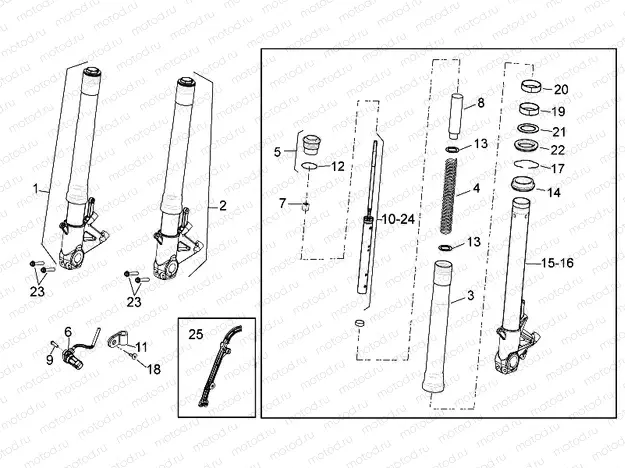 Front fork
