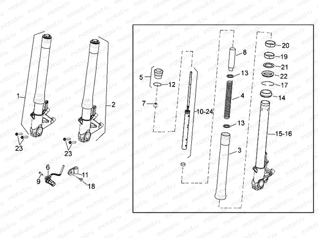 Front fork