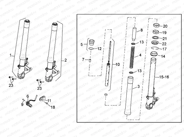 Front fork