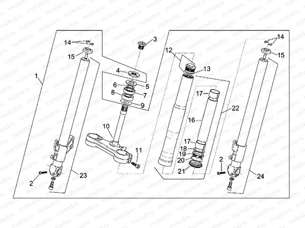 Front fork