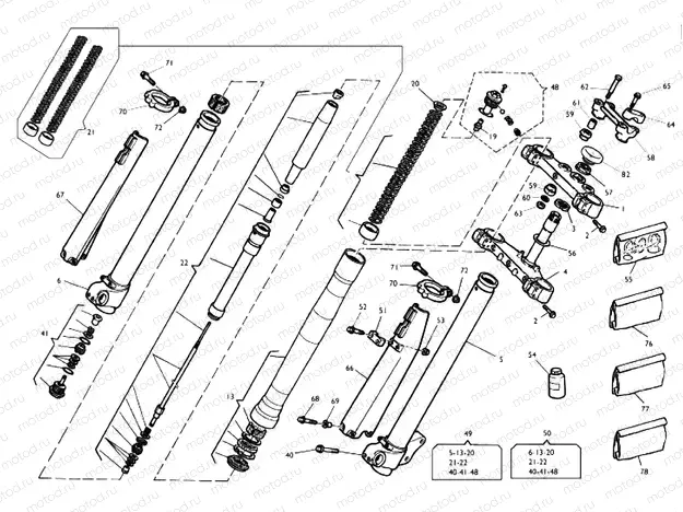 FRONT FORK ASSEMBLY
