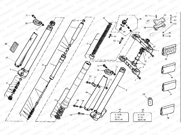 FRONT FORK ASSEMBLY