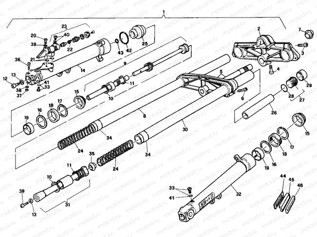 FRONT FORK » FRONT SUSPENSION
