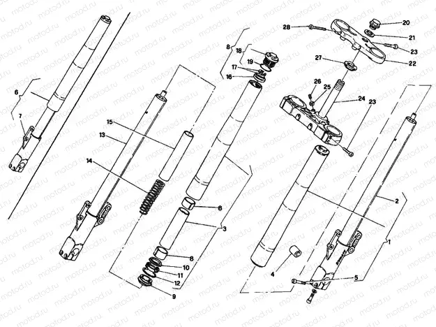 FRONT FORK » FRONT SUSPENSION