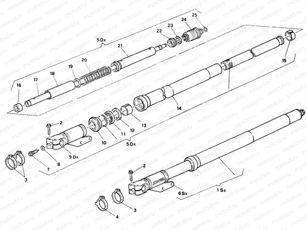 FRONT FORK » FRONT SUSPENSION