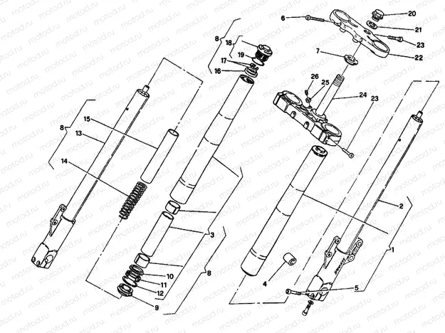 FRONT FORK » FRONT SUSPENSION