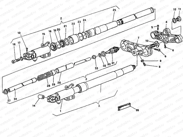 FRONT FORK » FRONT SUSPENSION