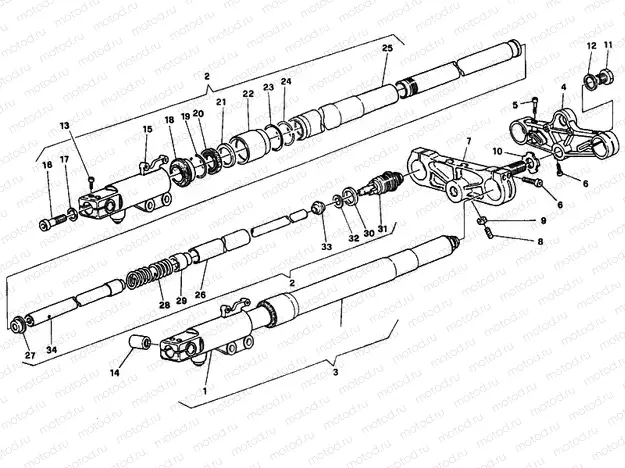 FRONT FORK » FRONT SUSPENSION