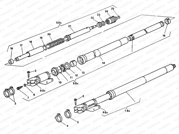 FRONT FORK » FRONT SUSPENSION