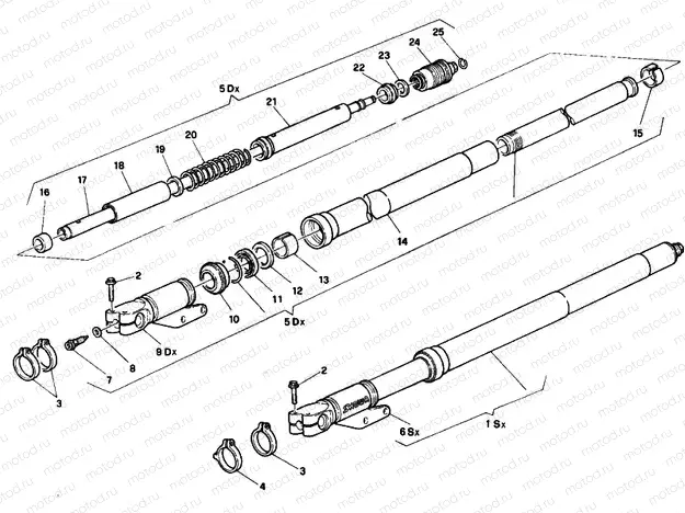 FRONT FORK » FRONT SUSPENSION