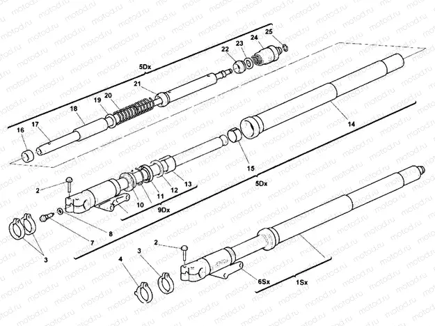 FRONT FORK » FRONT SUSPENSION