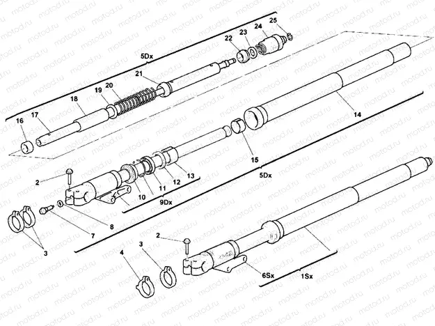FRONT FORK » FRONT SUSPENSION