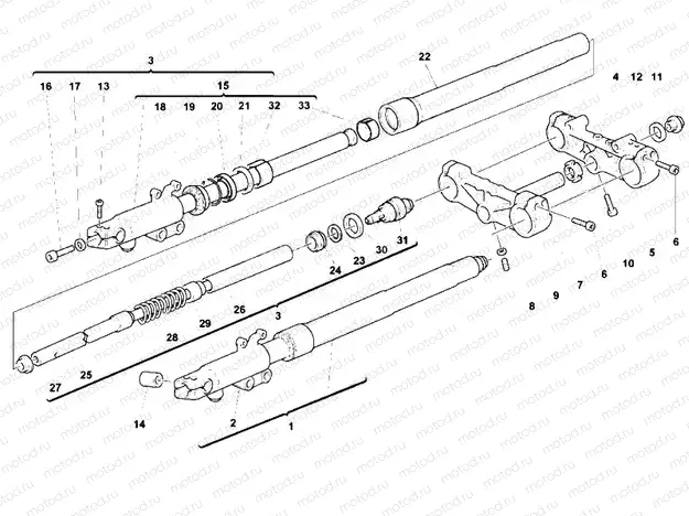 FRONT FORK » FRONT SUSPENSION