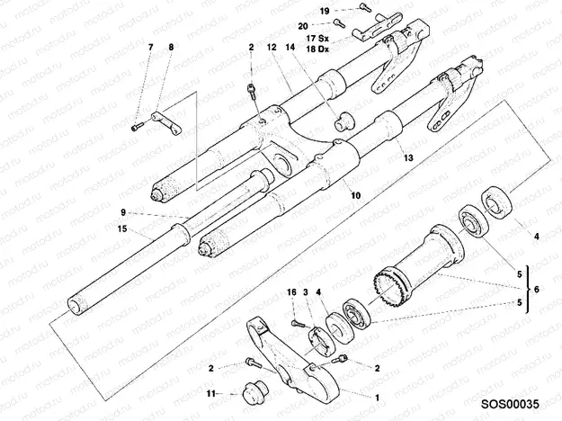 FRONT FORK » FRONT SUSPENSION