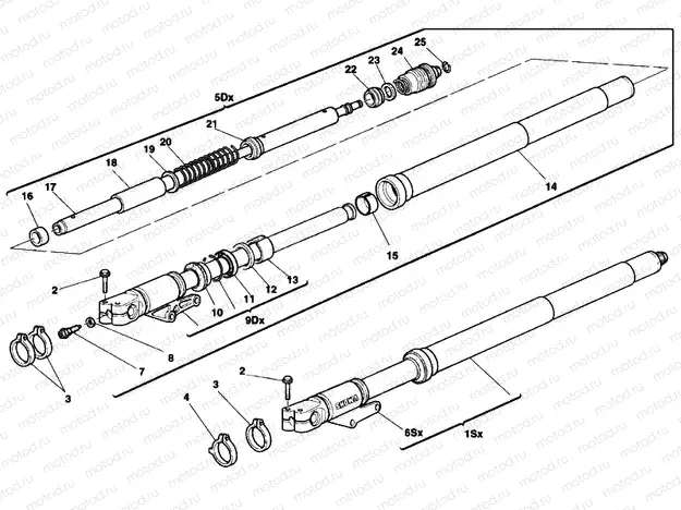 FRONT FORK » FRONT SUSPENSION