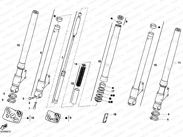 FRONT FORK » FRONT SUSPENSION