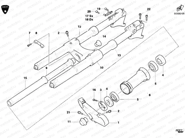 FRONT FORK » FRONT SUSPENSION