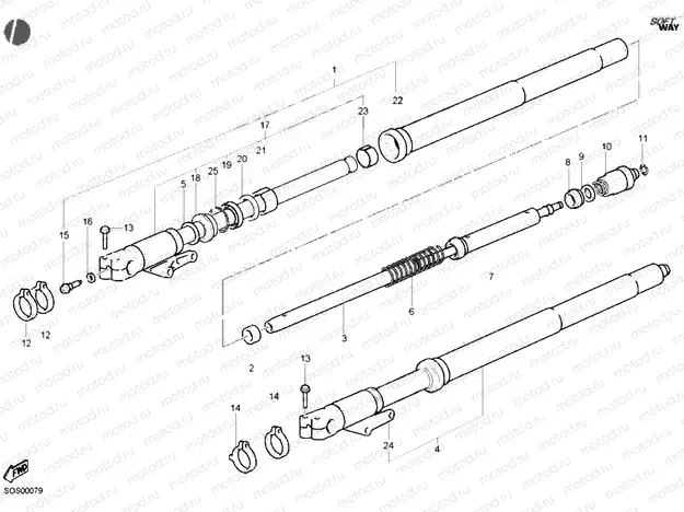 FRONT FORK » FRONT SUSPENSION
