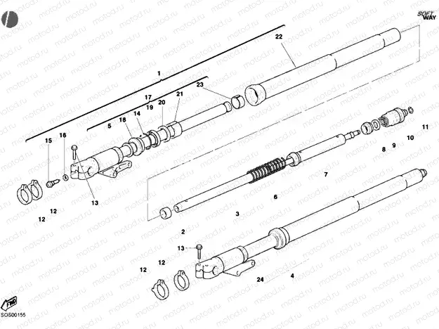 FRONT FORK » FRONT SUSPENSION