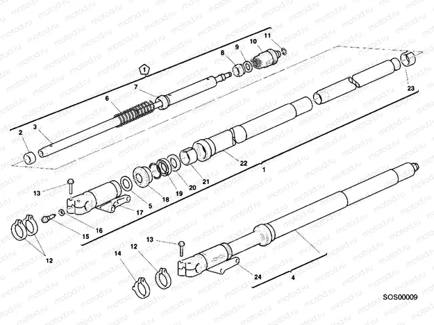 FRONT FORK » FRONT SUSPENSION