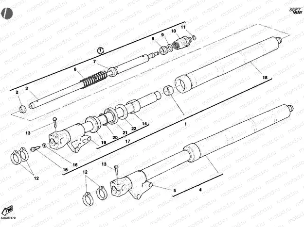 FRONT FORK » FRONT SUSPENSION