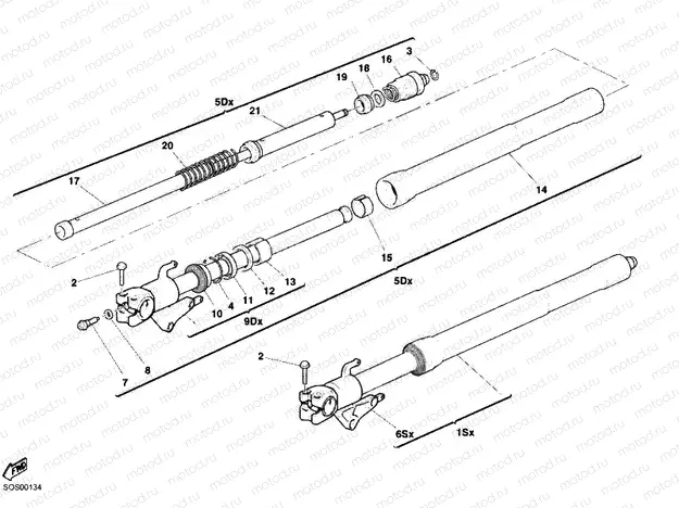 FRONT FORK » FRONT SUSPENSION