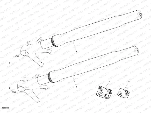 FRONT FORK » FRONT SUSPENSION