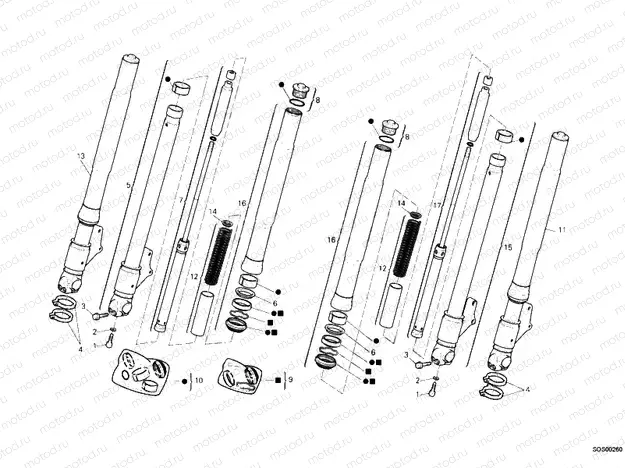 FRONT FORK » FRONT SUSPENSION