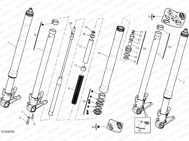 FRONT FORK » FRONT SUSPENSION